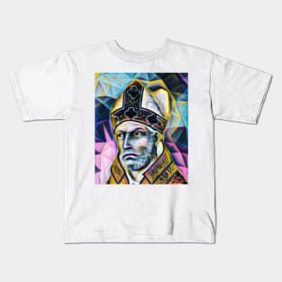 St. Augustine Portrait | St. Augustine Artwork 11 Kids T-Shirt